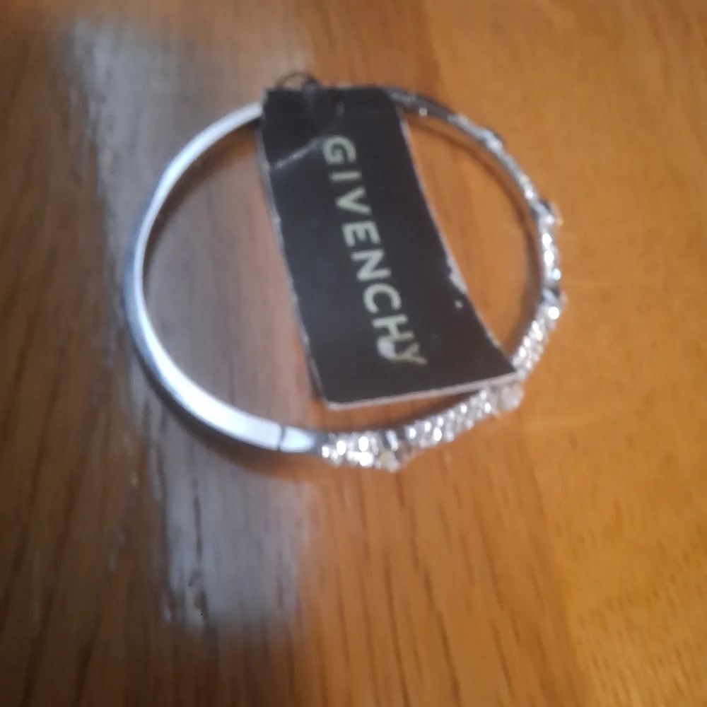 Givenchy Pavé Hoop Earrings & Bangle Bracelet - Picture 10 of 10